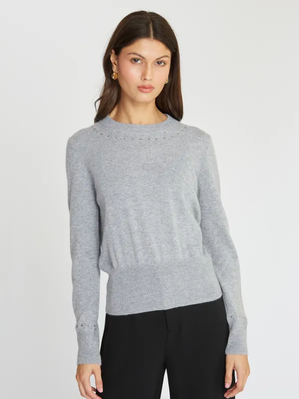 Placed Jewel Crew in Sterling made by Autumn Cashmere