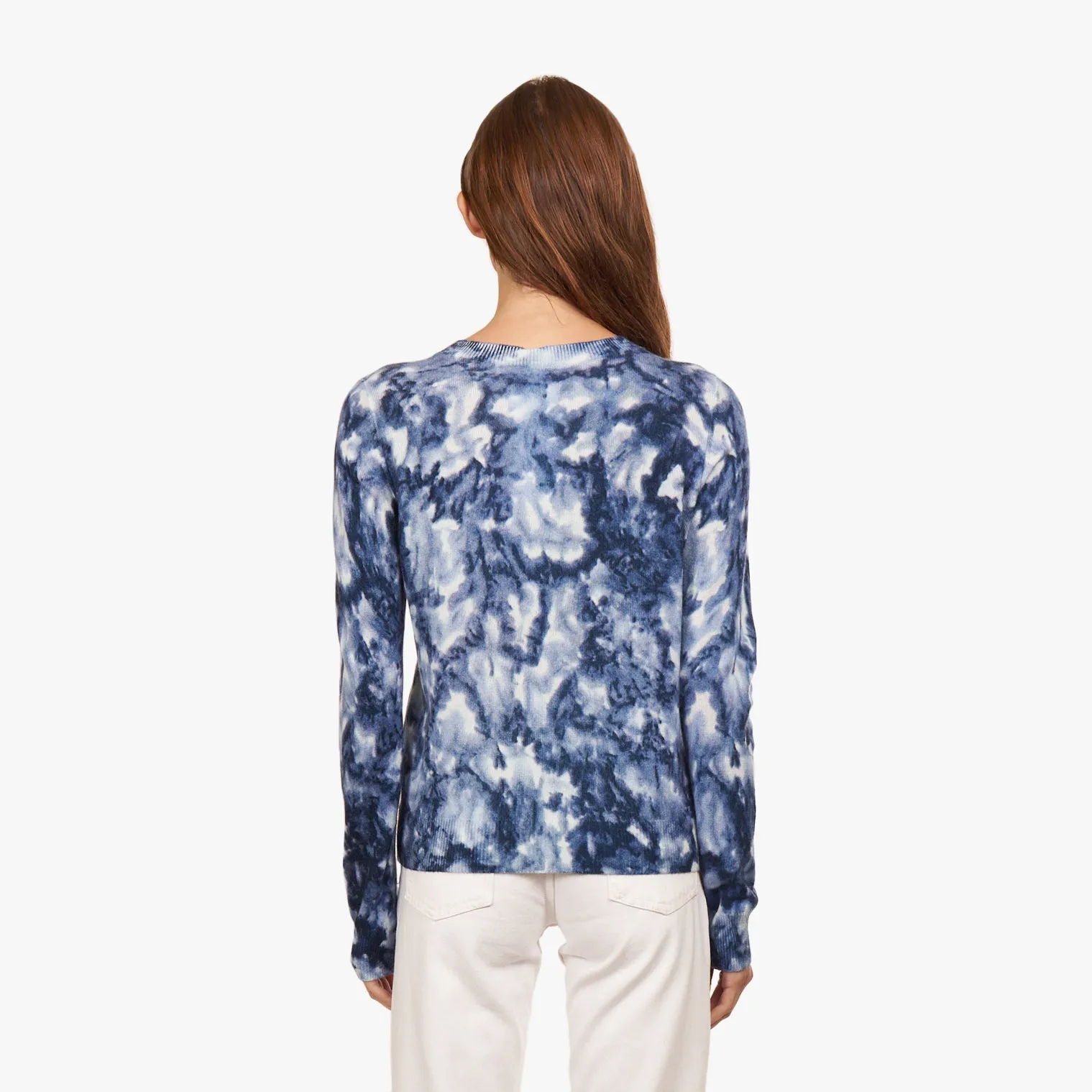 Floral Print Crew in Blue sold by Autumn Cashmere product image thumbnail 3