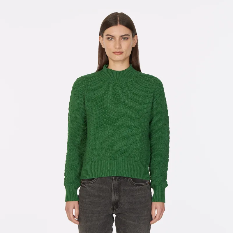 Chevron Mock in Bottle sold by Autumn Cashmere