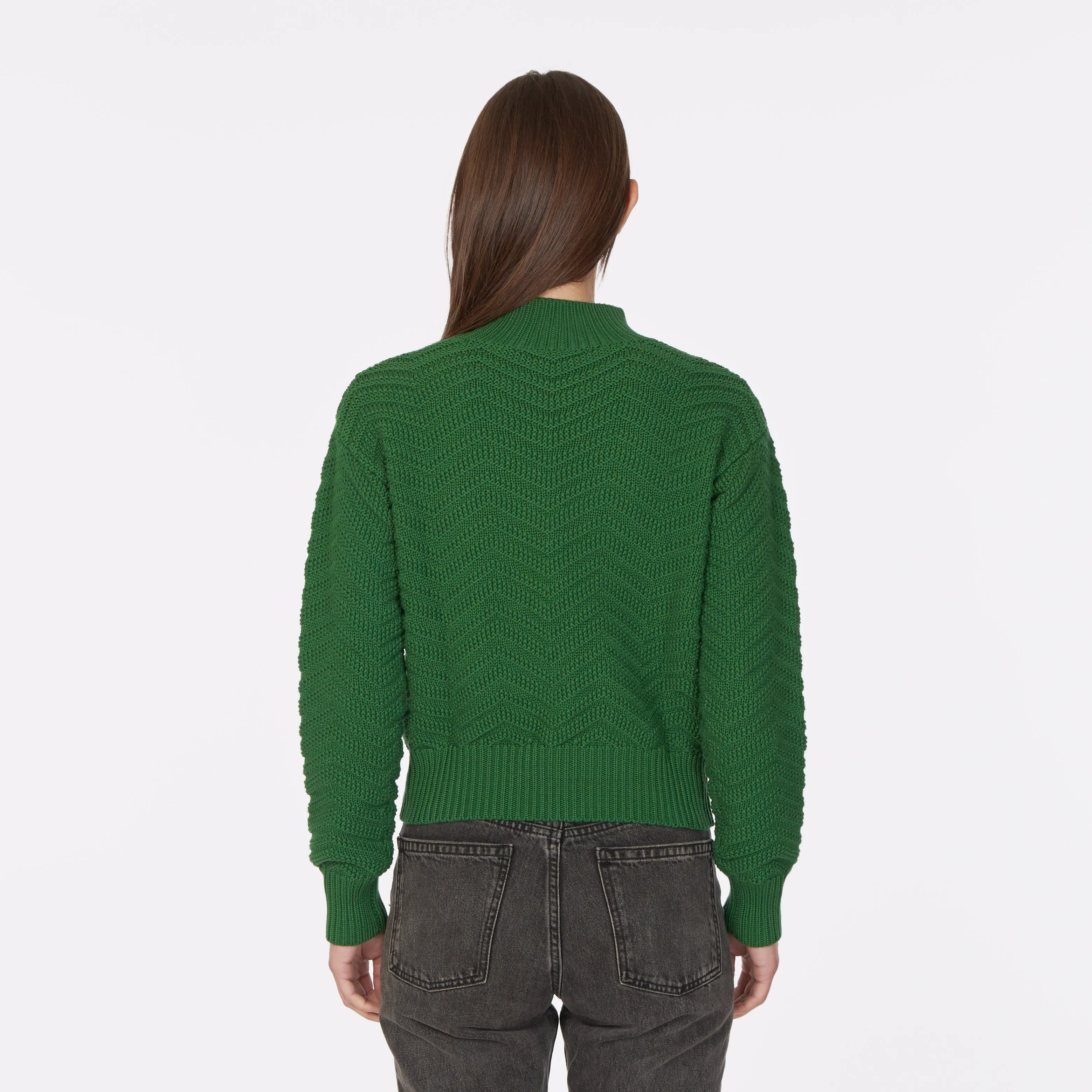 Chevron Mock in Bottle sold by Autumn Cashmere product image thumbnail 4