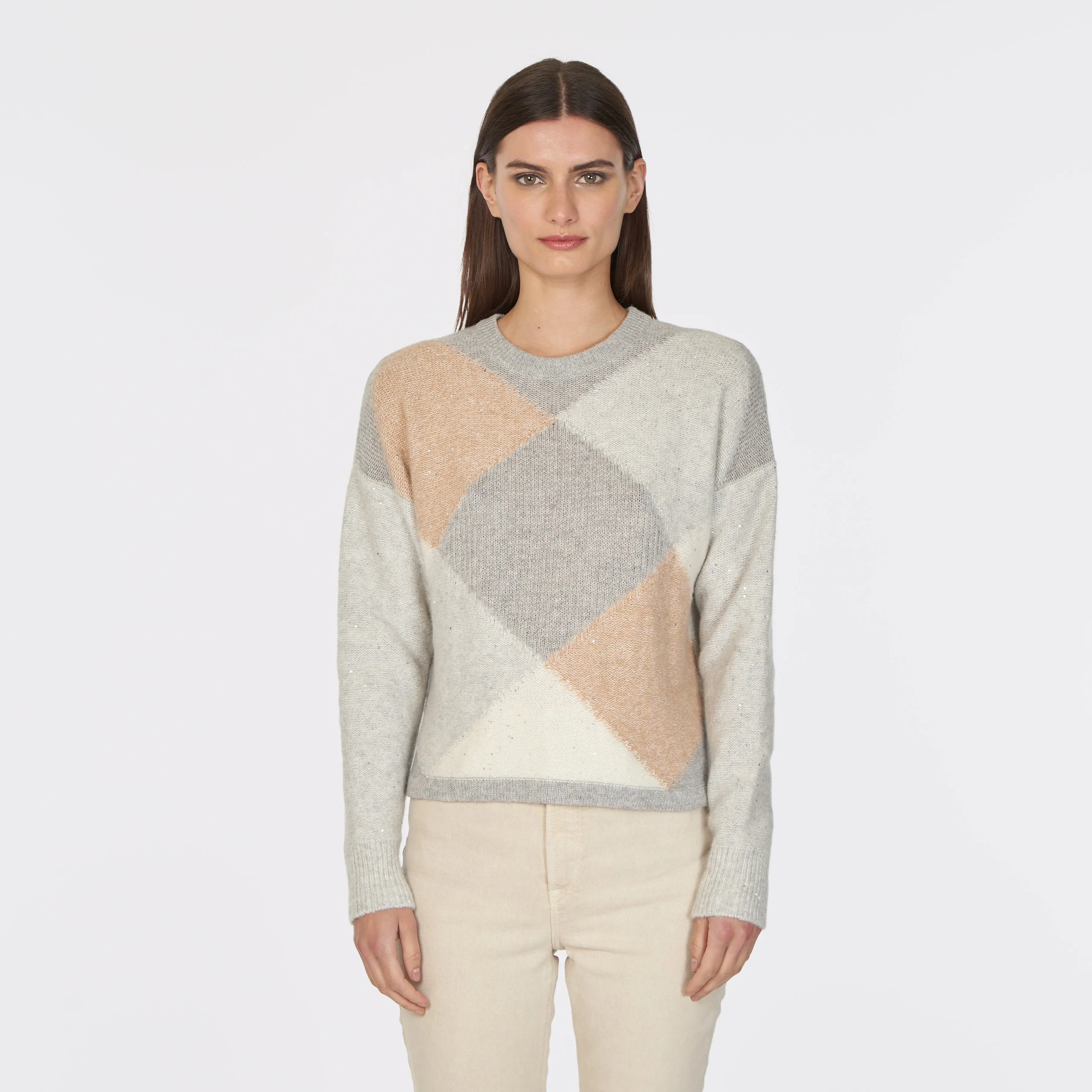 Sequin Diamond Crew in Sweatshirt sold by Autumn Cashmere product image thumbnail 2