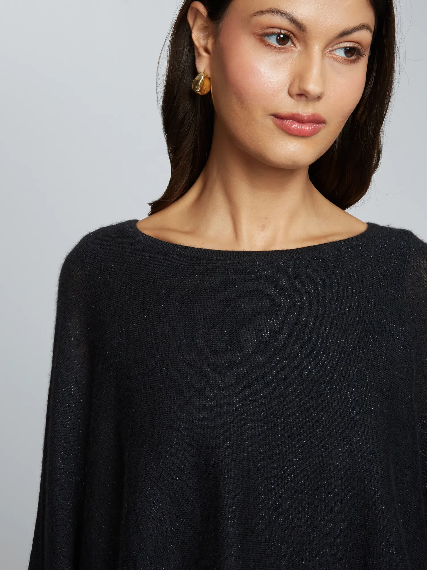 Layered Capelet Top in Black sold by Autumn Cashmere product image thumbnail 5