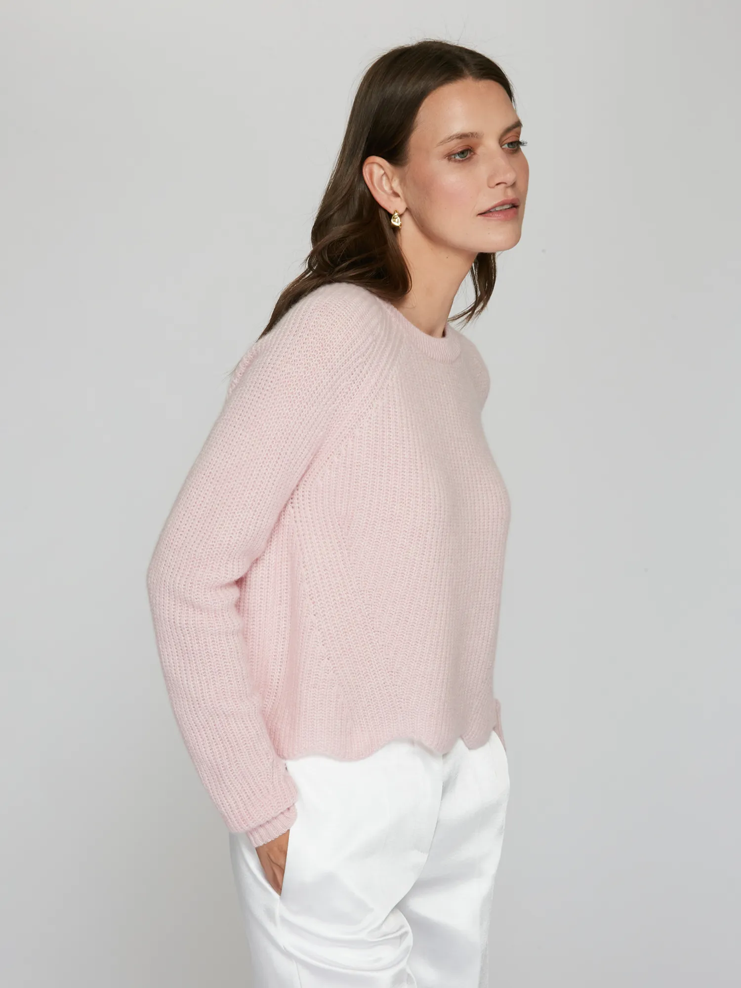 Scalloped Shaker in Cotton Candy sold by Autumn Cashmere product image thumbnail 3