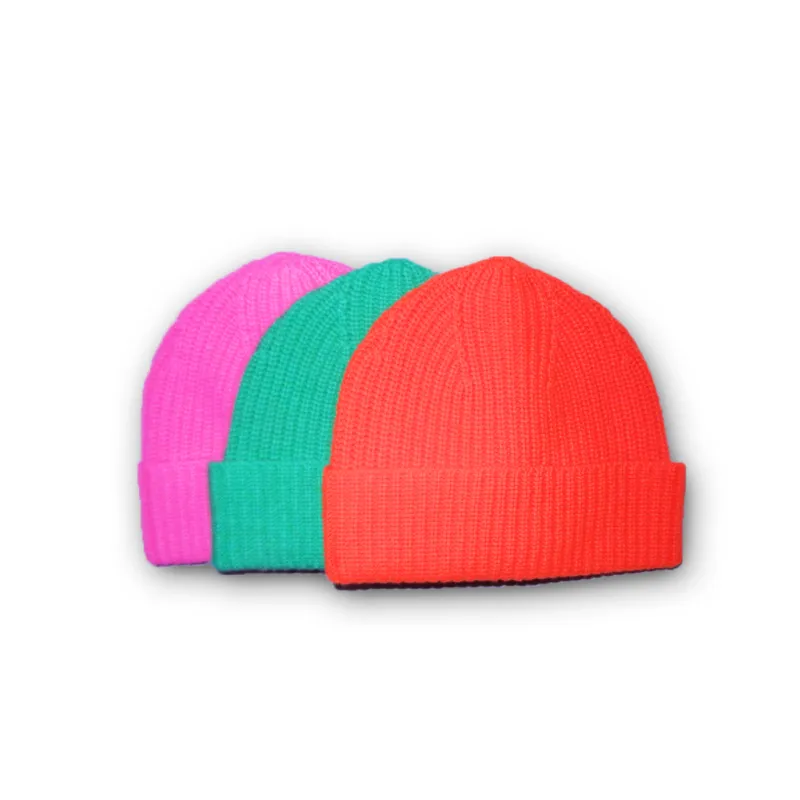 Ribbed Beanie made by Autumn Cashmere