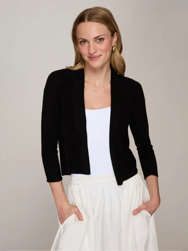 Easy Crop in Coal made by Autumn Cashmere