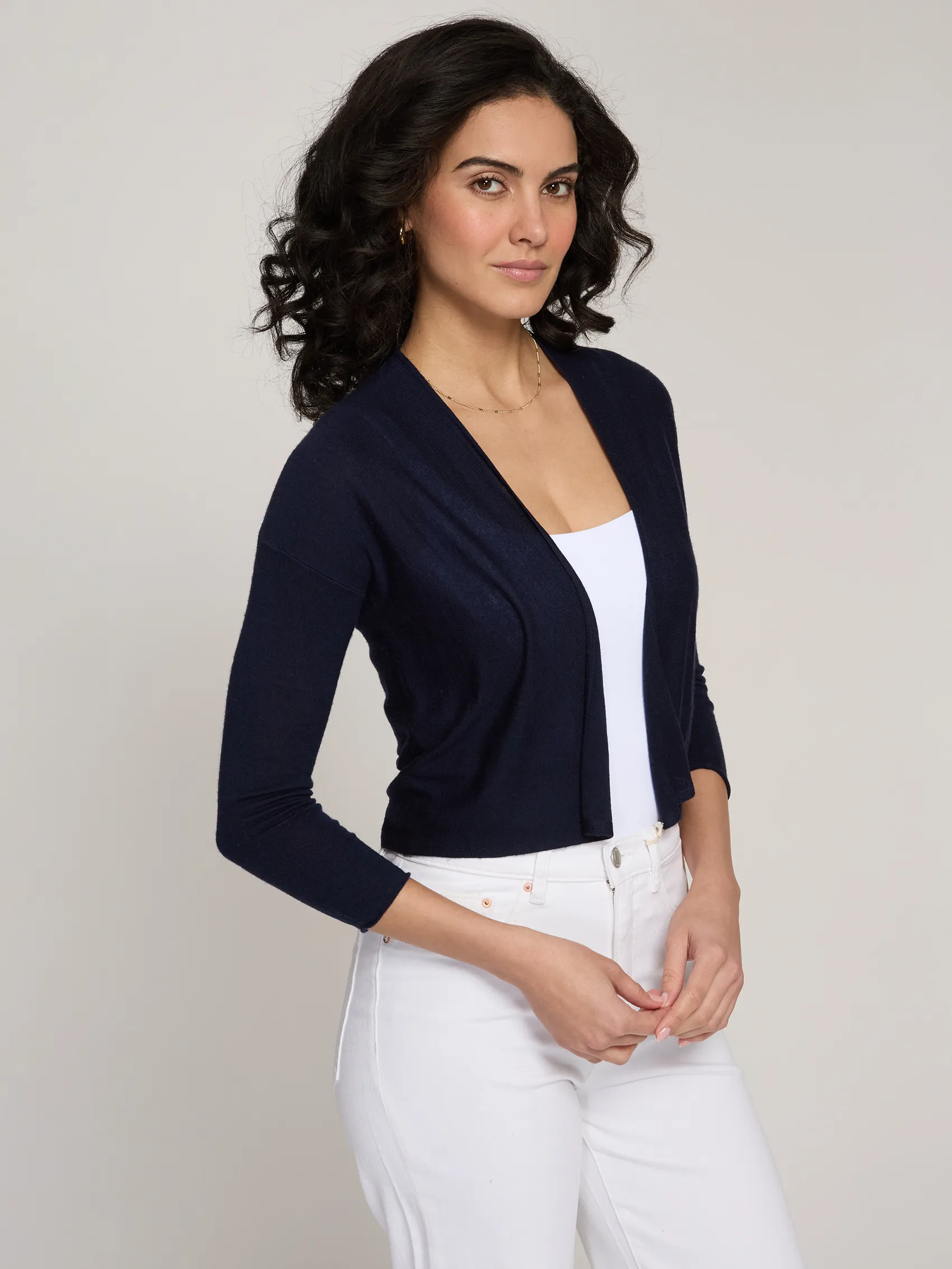 Easy Crop in Peacoat sold by Autumn Cashmere product image thumbnail 3