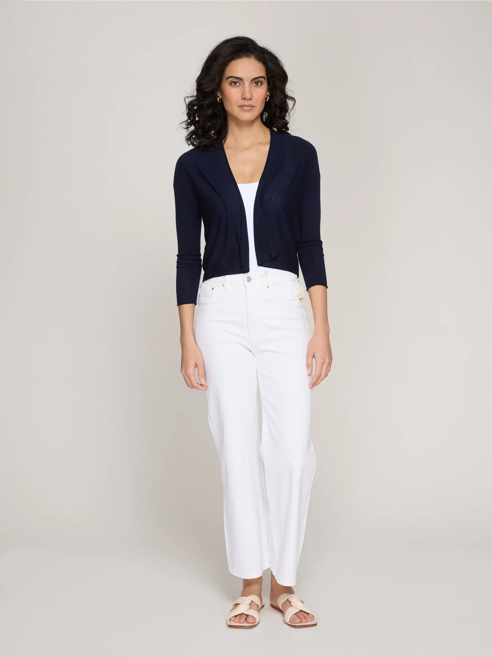 Easy Crop in Peacoat sold by Autumn Cashmere product image thumbnail 2