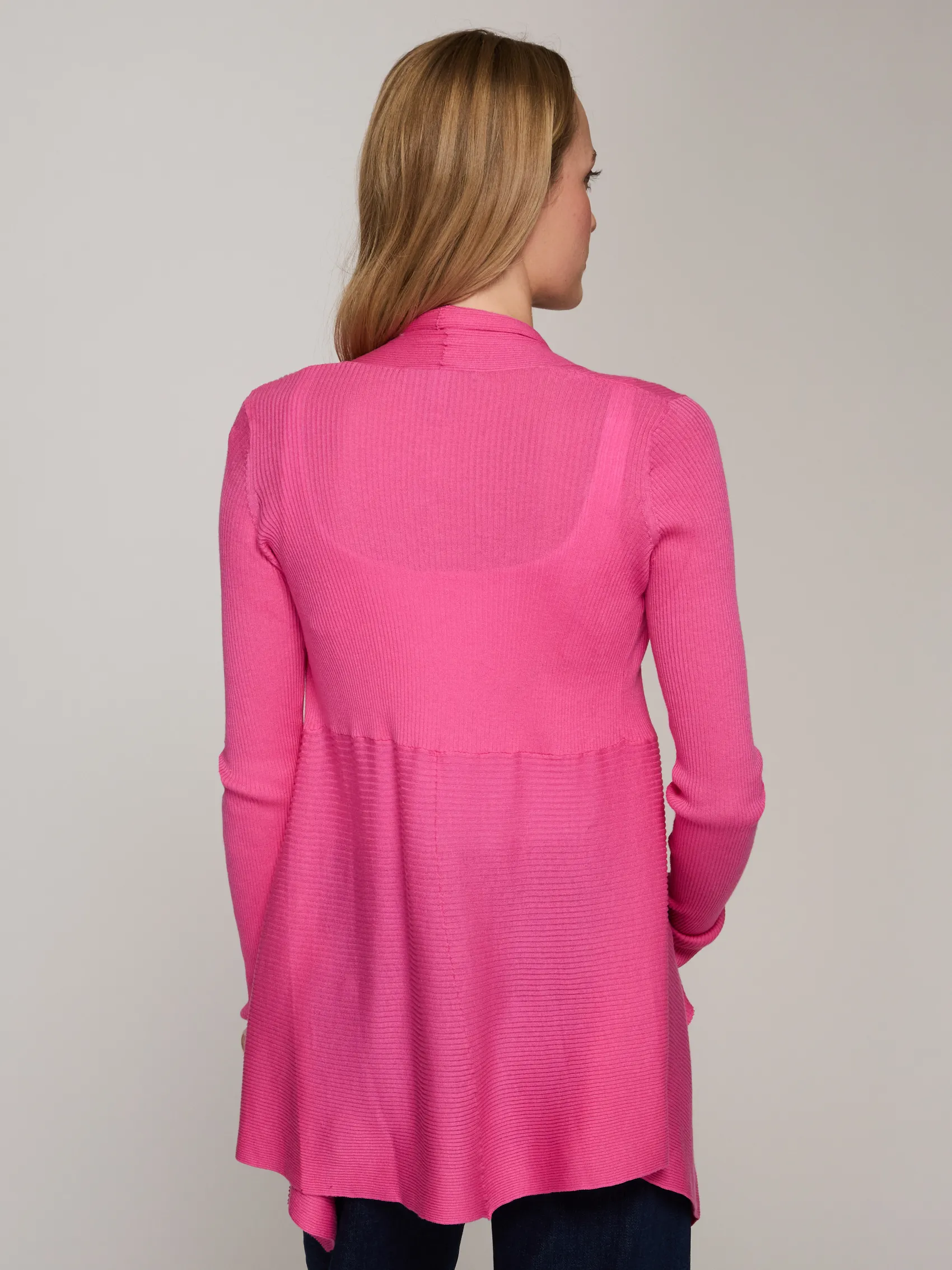 Rib Drape in Shocking Pink sold by Autumn Cashmere product image thumbnail 4