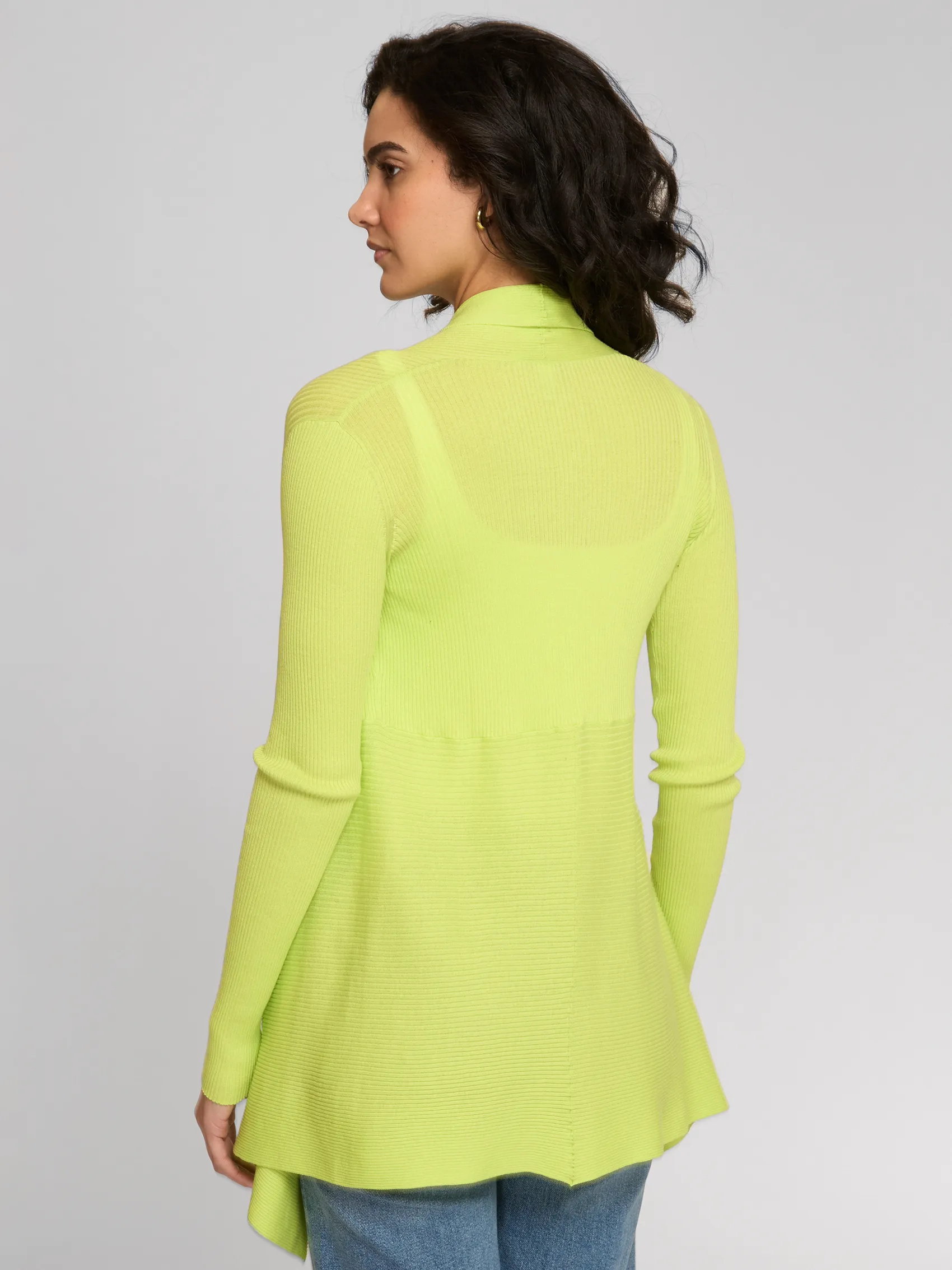 Rib Drape in Glowstick sold by Autumn Cashmere product image thumbnail 4