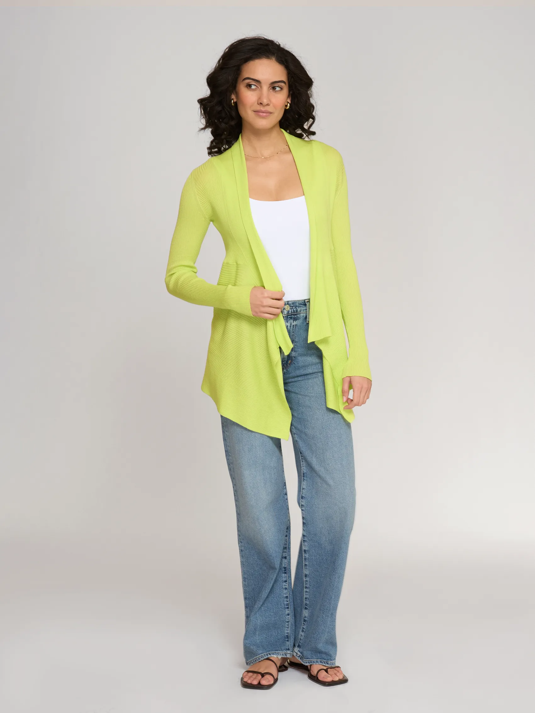 Rib Drape in Glowstick sold by Autumn Cashmere product image thumbnail 2