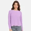 Distressed Scallop Shaker in Primrose sold by Autumn Cashmere
