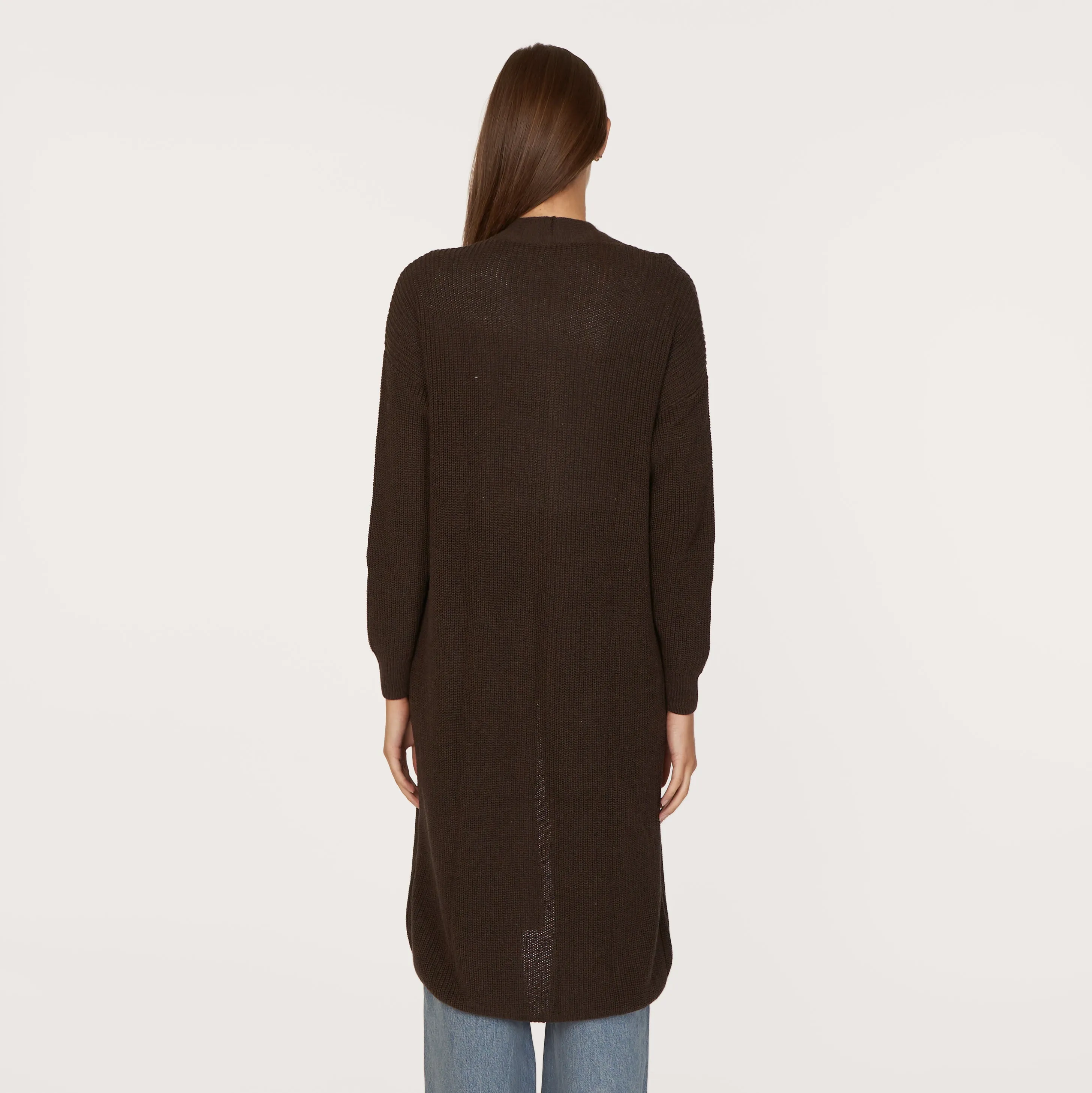 Shaker Open Coatigan w/ Pockets sold by Autumn Cashmere product image thumbnail 4