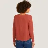Distressed Scallop Shaker in Tea Rose sold by Autumn Cashmere