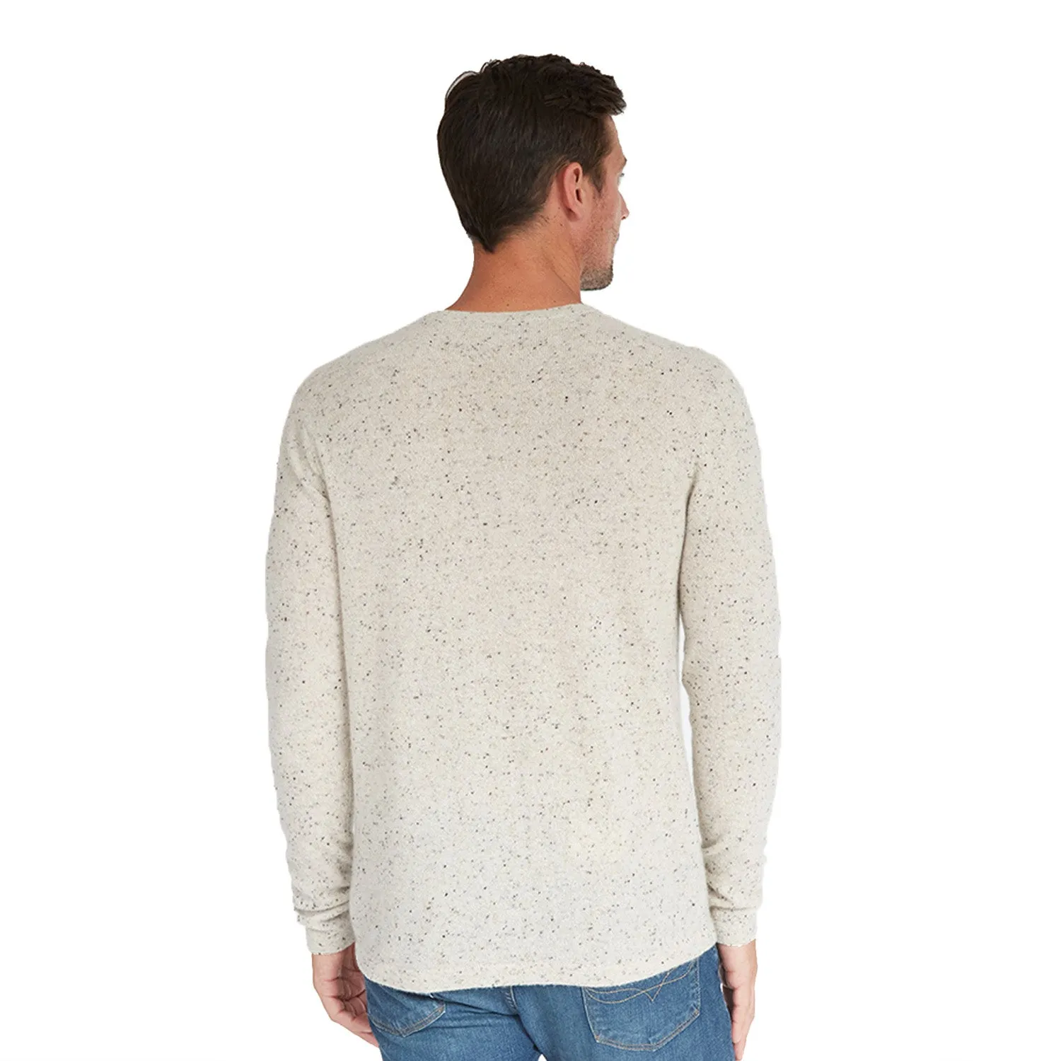 Basic Crew Open Bottom in Pebble sold by Autumn Cashmere product image thumbnail 3