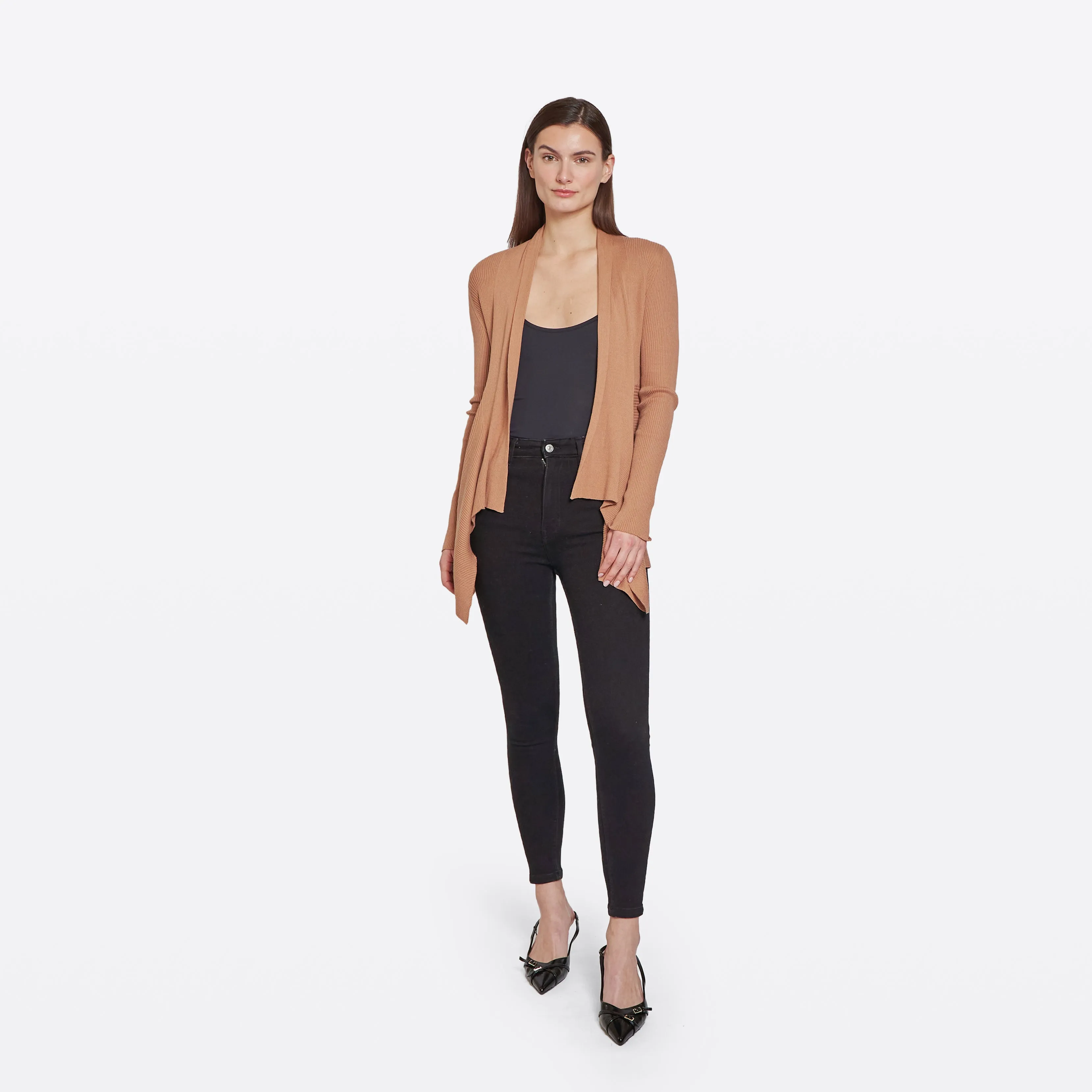 Rib Drape in Wicker sold by Autumn Cashmere product image thumbnail 2