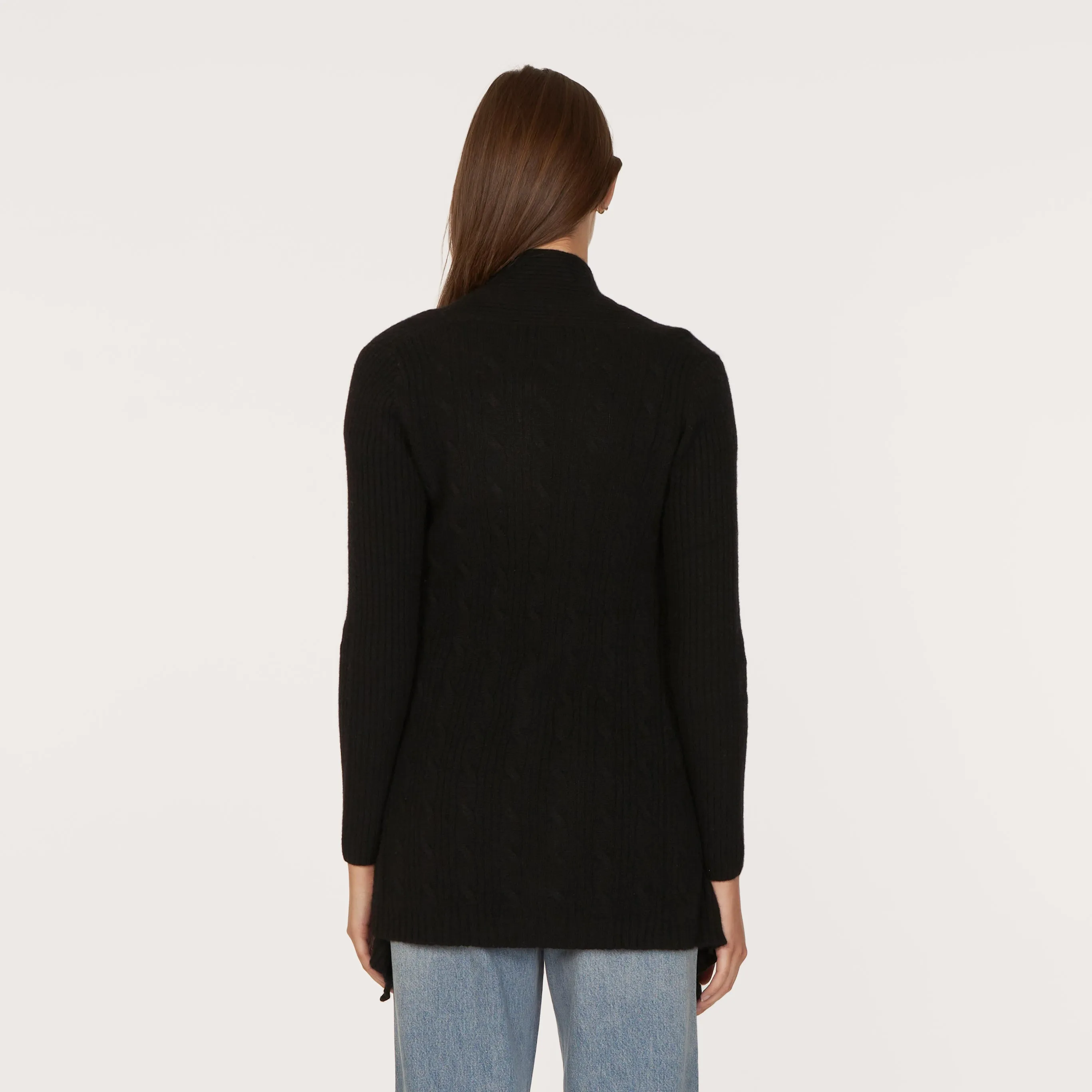 Cable Drape in Ebony sold by Autumn Cashmere product image thumbnail 4