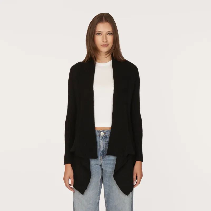 Cable Drape in Ebony sold by Autumn Cashmere