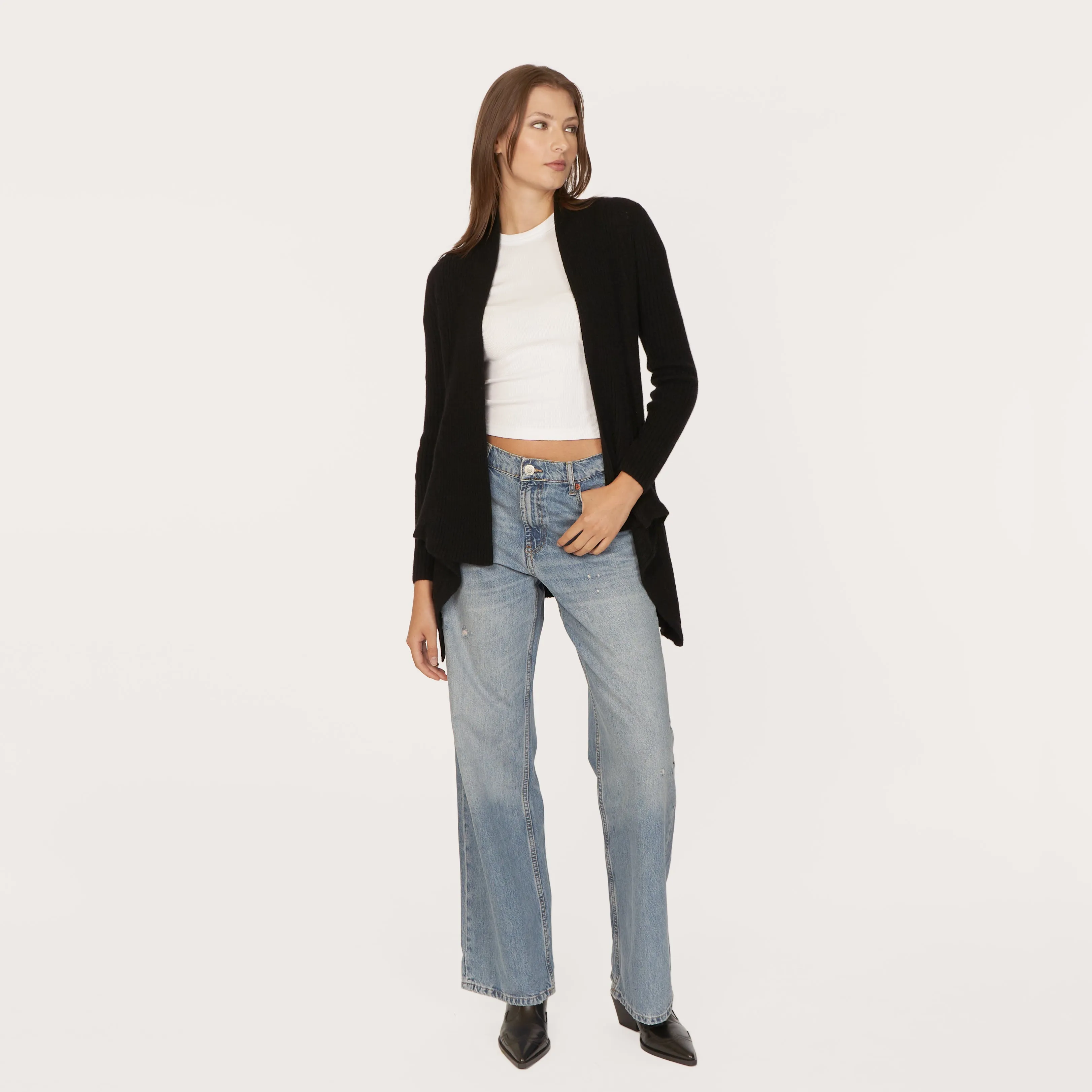 Cable Drape in Ebony sold by Autumn Cashmere product image thumbnail 2