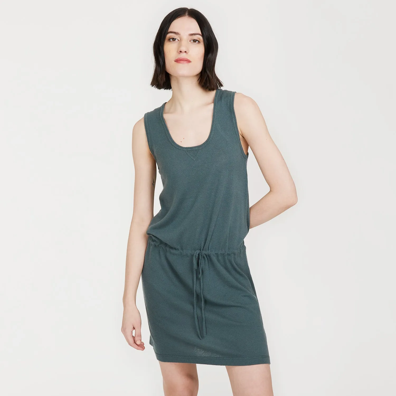 Drawstring Tank Dress sold by Autumn Cashmere product image thumbnail 2