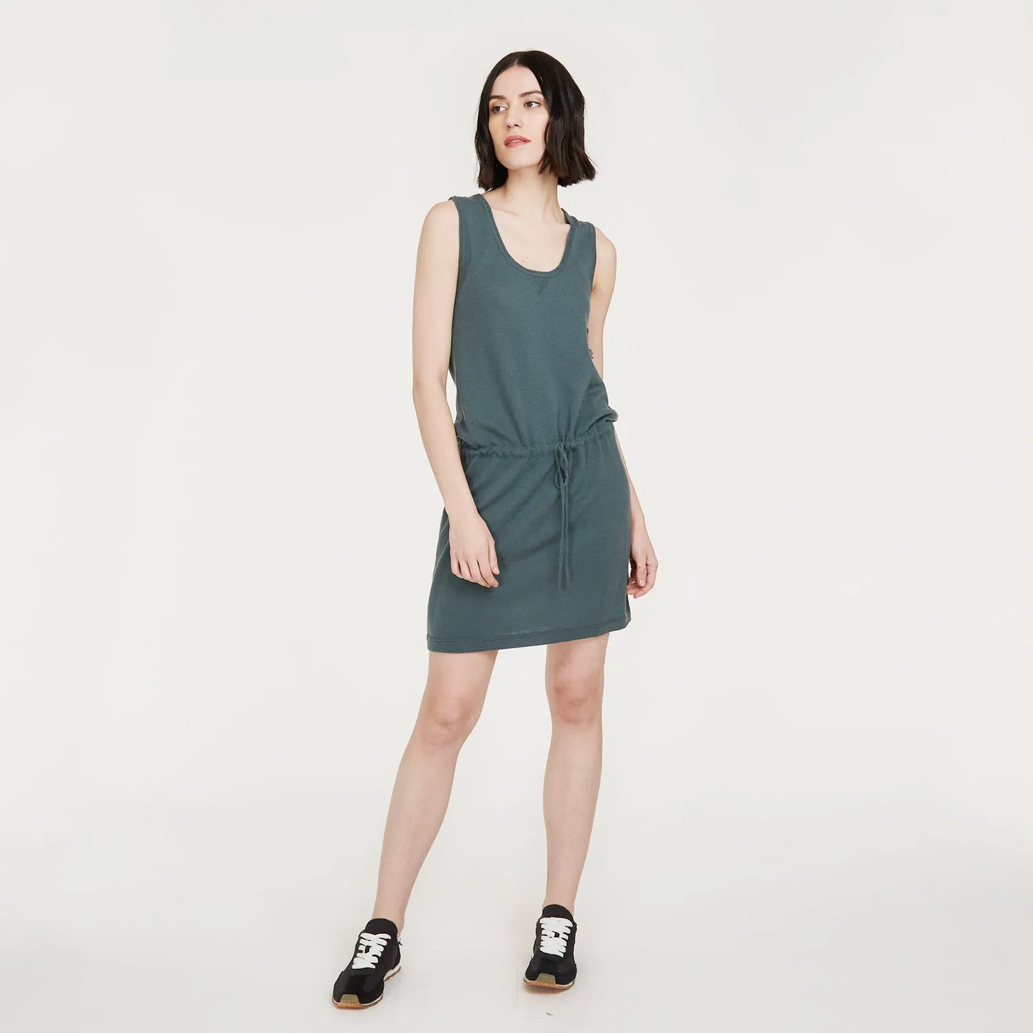 Drawstring Tank Dress sold by Autumn Cashmere product image thumbnail 4