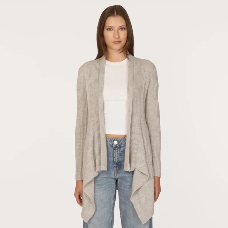 Cable Drape in Pearl sold by Autumn Cashmere