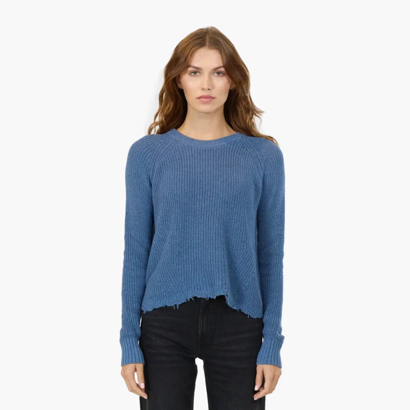 Distressed Scallop Shaker in Overalls sold by Autumn Cashmere