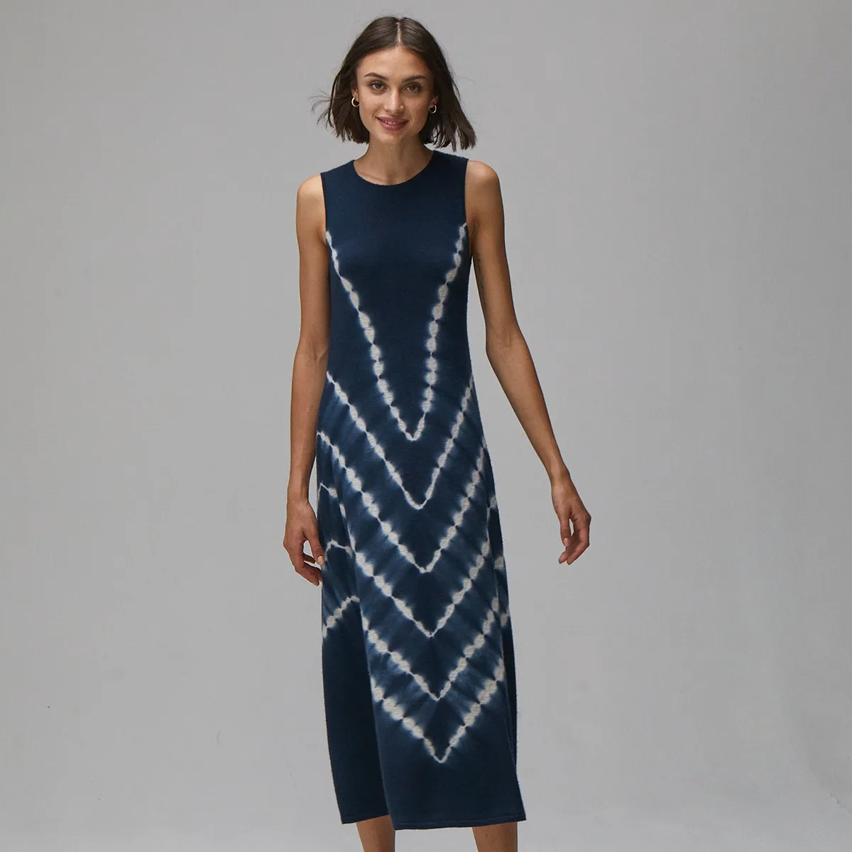Tie Dye Maxi Dress in Navy sold by Autumn Cashmere product image thumbnail 3