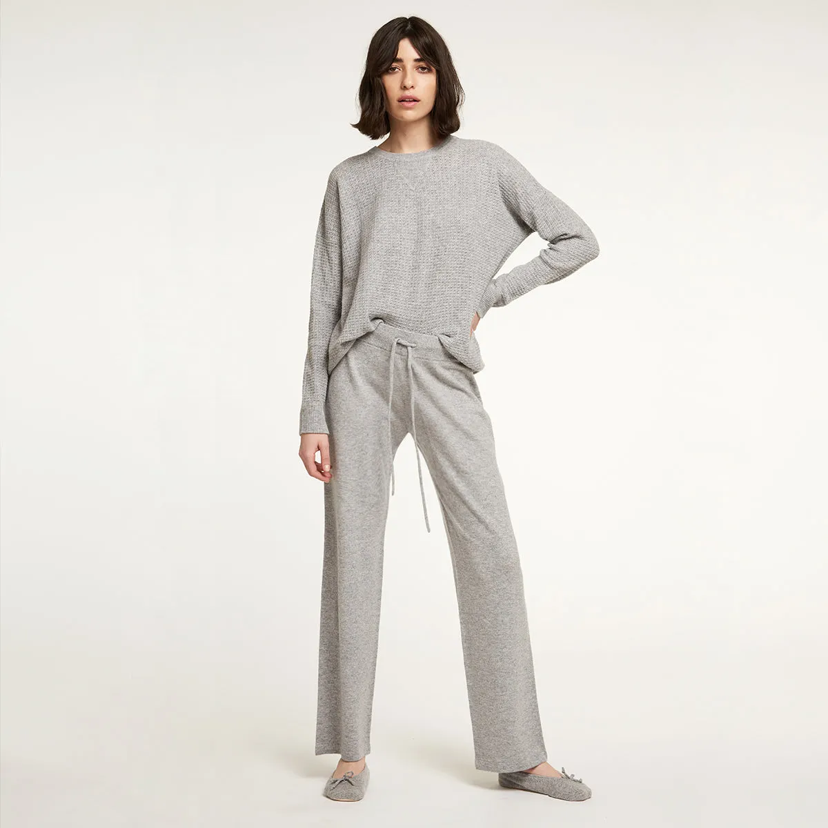 Cashmere Pant in Grey sold by Autumn Cashmere product image thumbnail 2