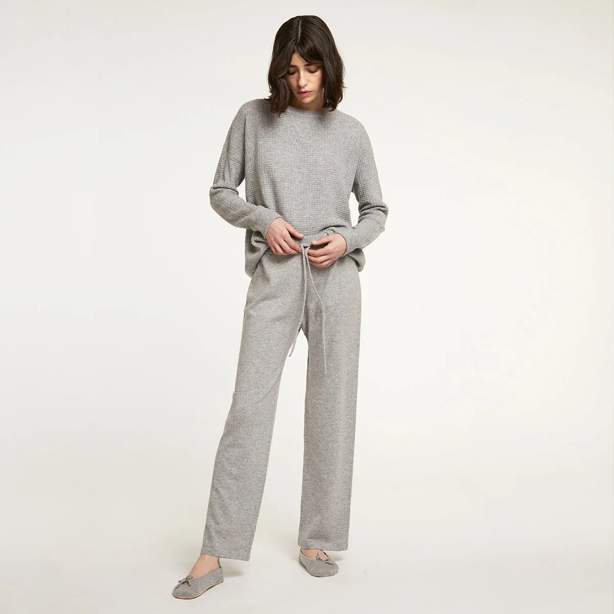 Cashmere Pant in Grey sold by Autumn Cashmere product image thumbnail 4