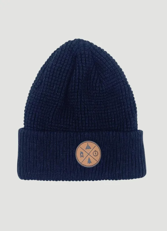 Waffle Knit Cuffed Beanie sold by Avalanche