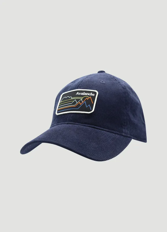 Corduroy Patch Logo Cap sold by Avalanche