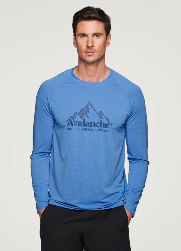 Sundown Mountain UPF Hiking Tee sold by Avalanche