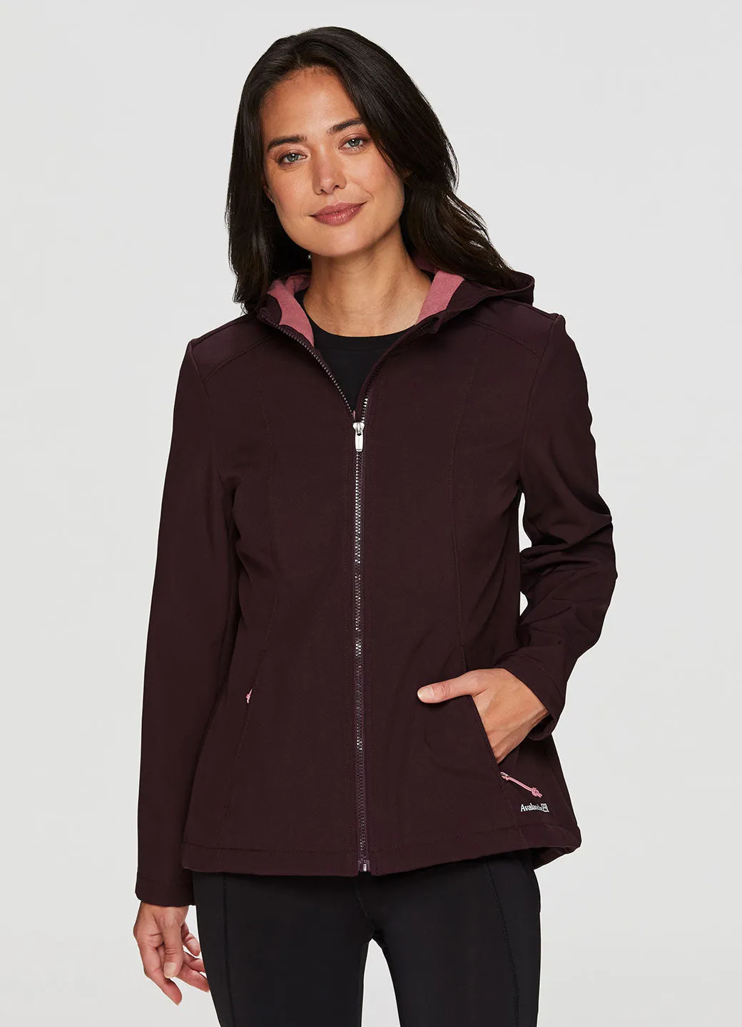 Amber Fleece Lined Soft Shell Hoodie Jacket sold by Avalanche