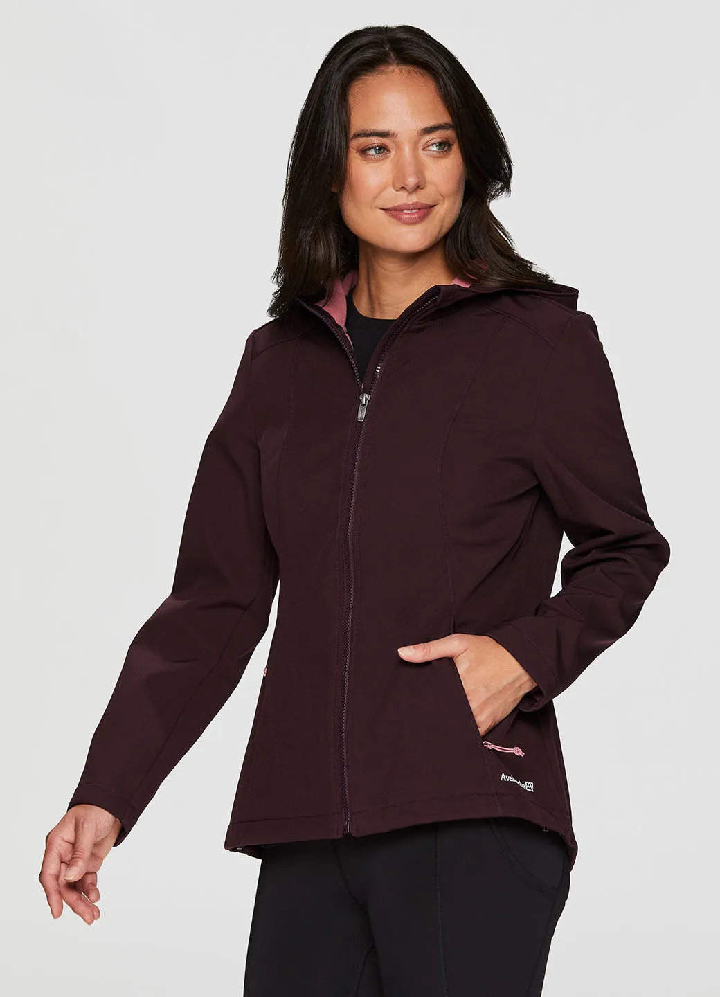 Amber Fleece Lined Soft Shell Hoodie Jacket sold by Avalanche product image thumbnail 3