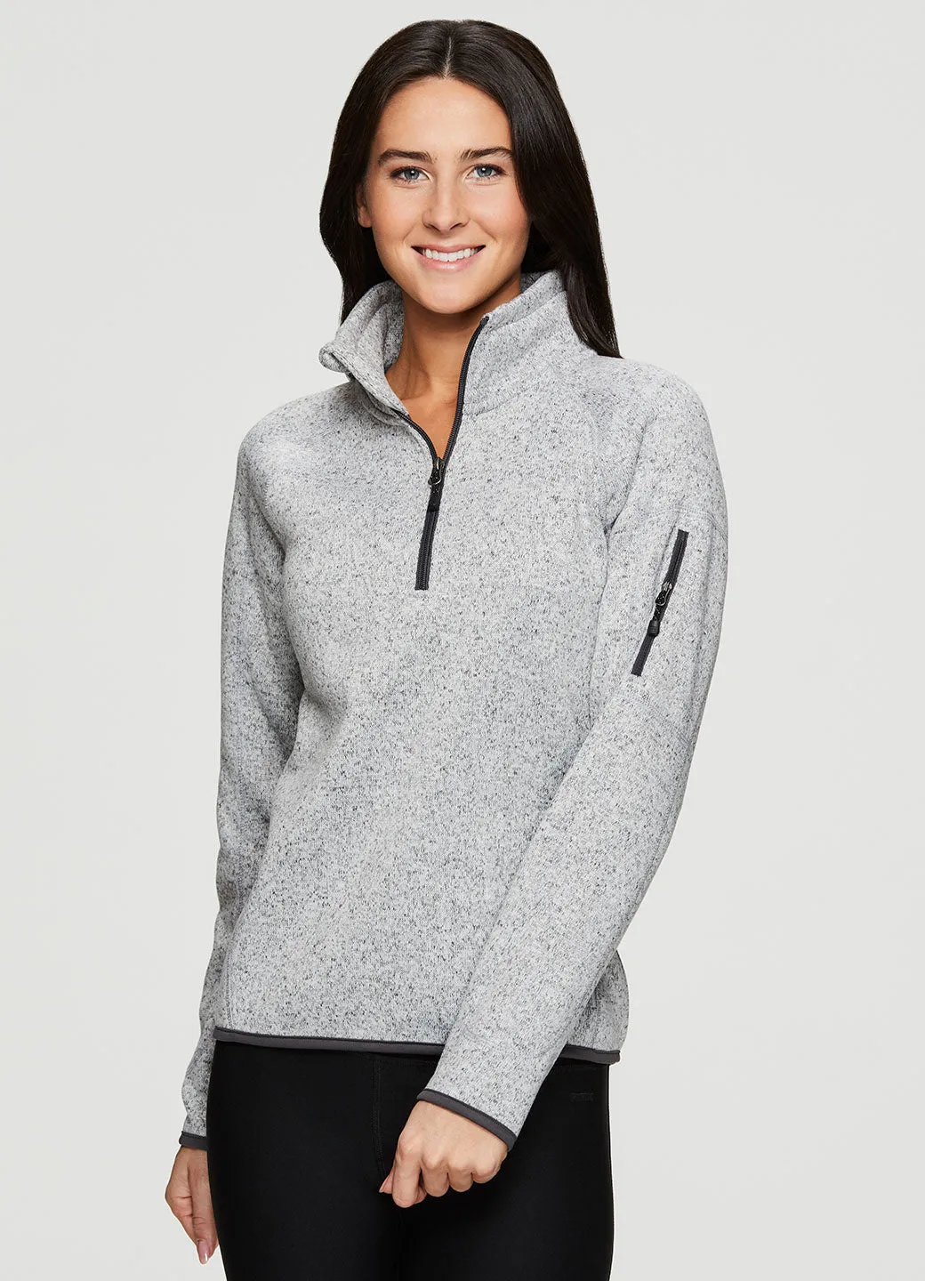 Peak 1/4 Zip Mock Neck Pullover sold by Avalanche product image thumbnail 5