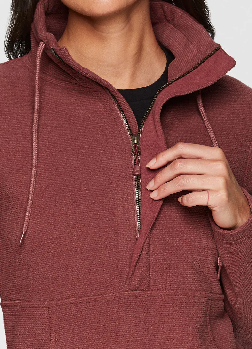 Medford Textured Fleece Pullover sold by Avalanche product image thumbnail 5