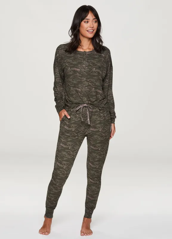 Soft Camo Jersey Pajama Set sold by Avalanche