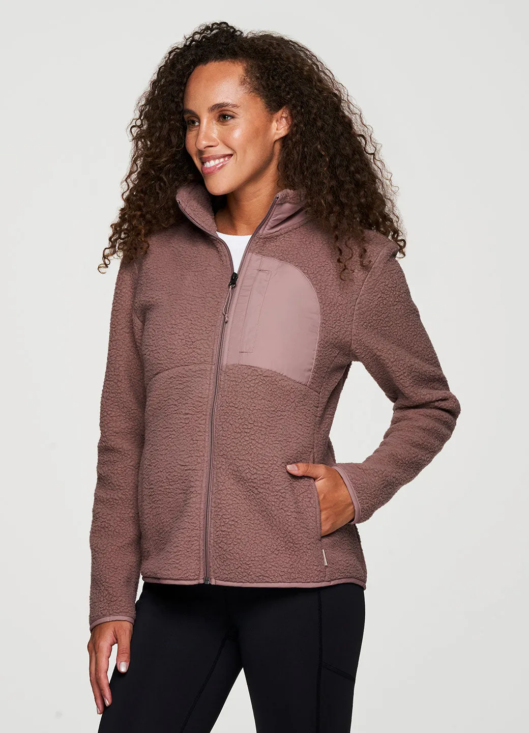 Emily Sherpa Fleece Jacket sold by Avalanche