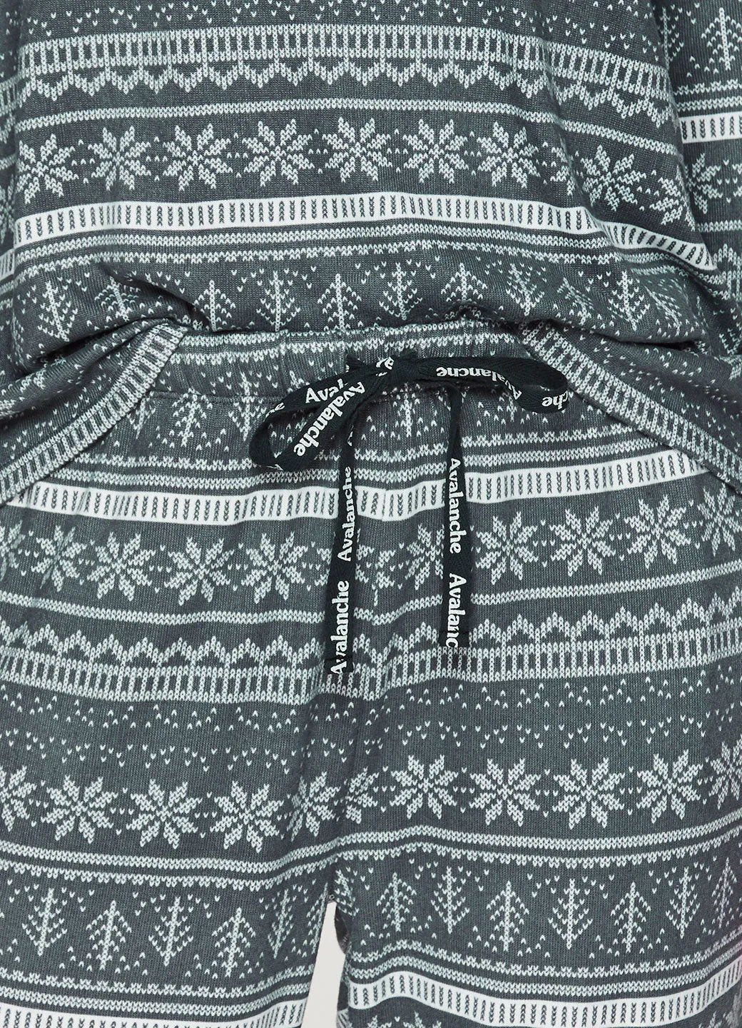 Festive Fairisle Hacci Pajama Set sold by Avalanche product image thumbnail 4