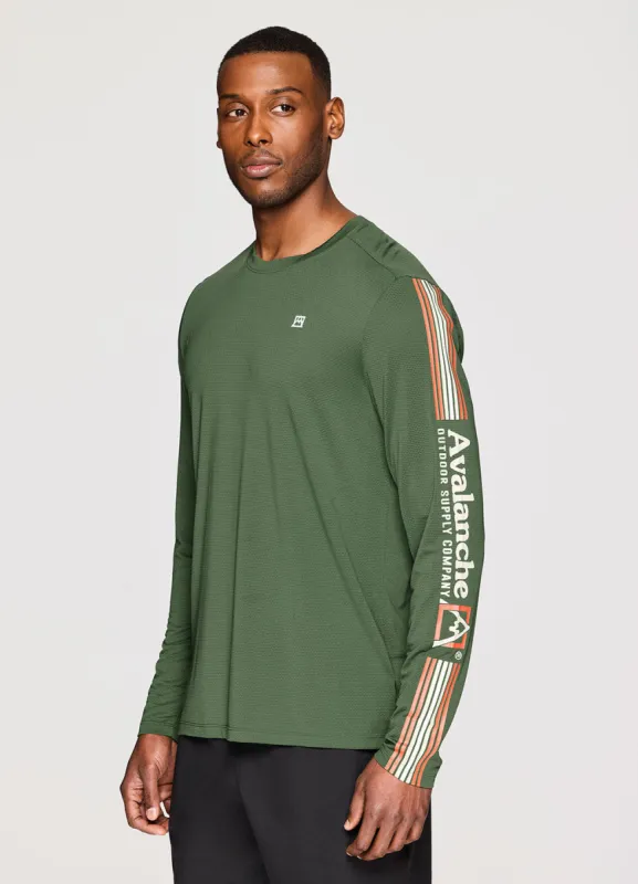Sundown Logo UPF Hiking Tee sold by Avalanche