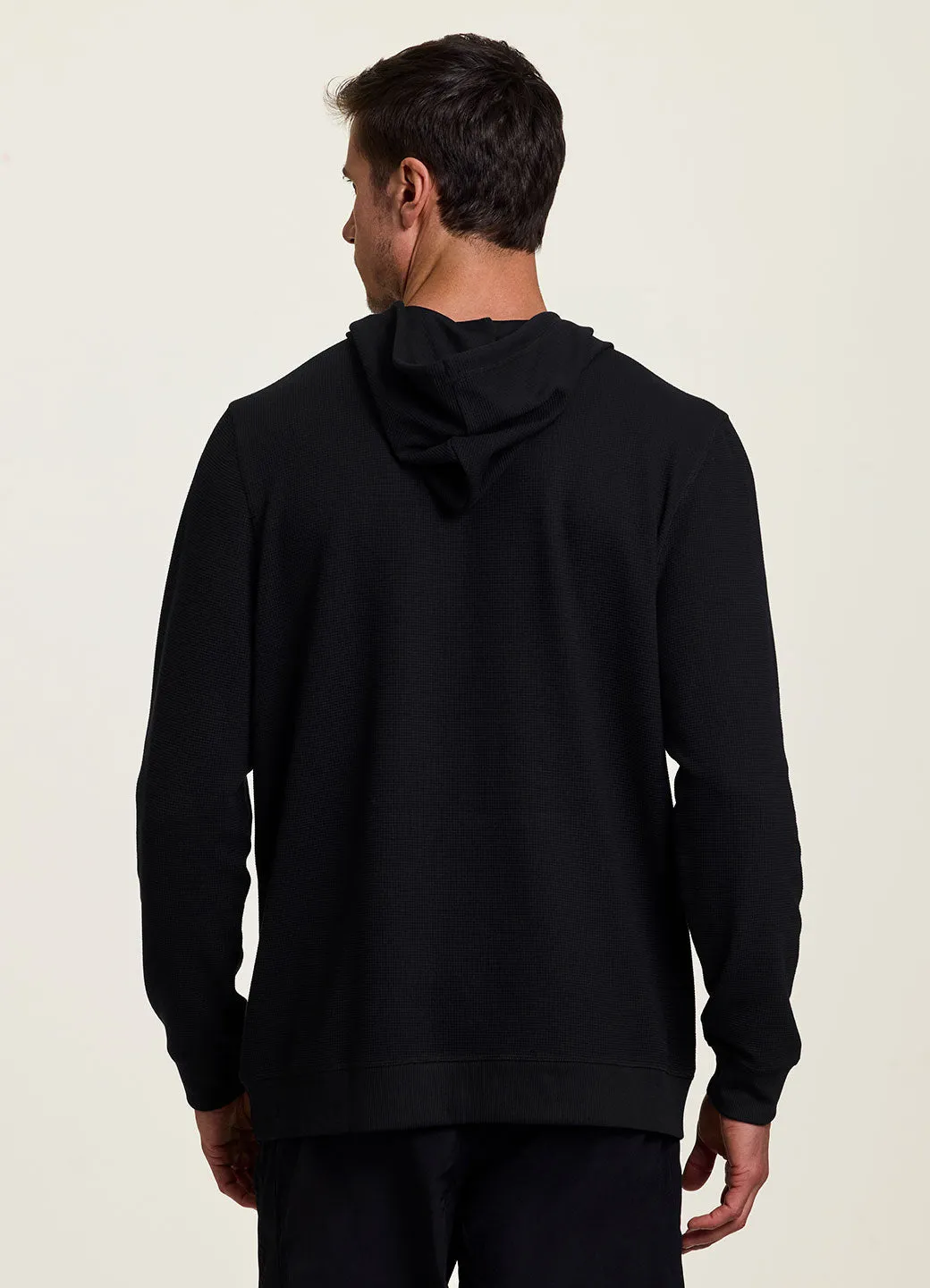 Fireside Waffle Knit Hoodie sold by Avalanche product image thumbnail 2