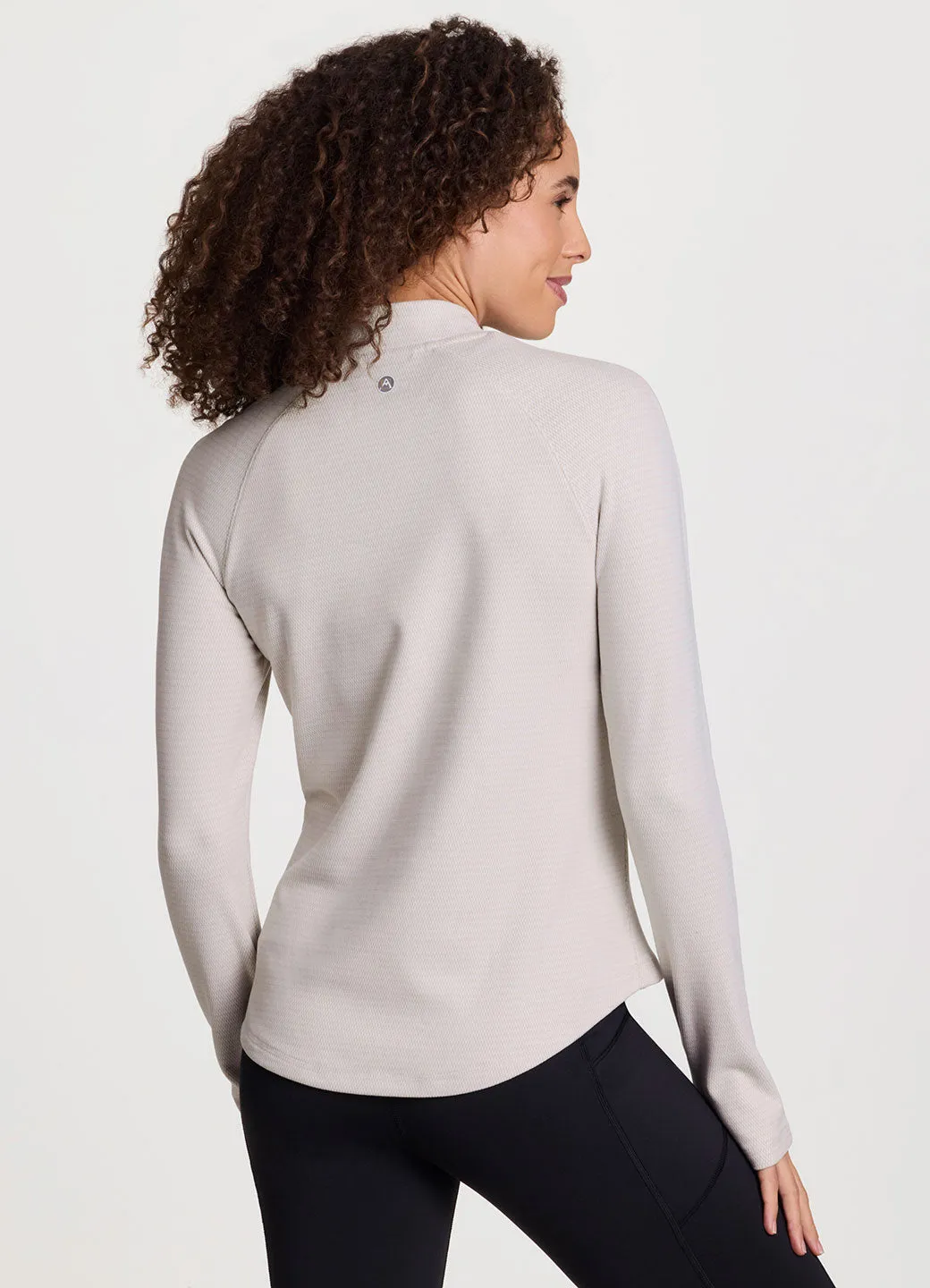 Trek It 1/4 Zip Long Sleeve Top sold by Avalanche product image thumbnail 2