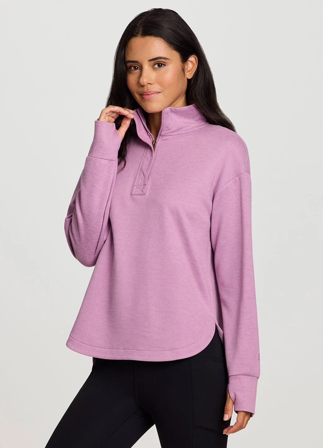 Woodburn Ultra Soft 1/4 Zip Top sold by Avalanche