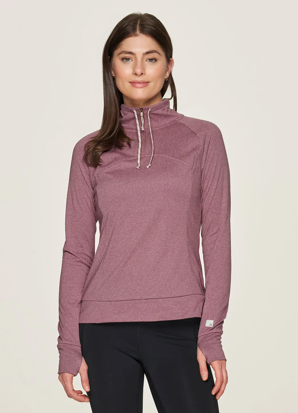 Belleayre 1/4 Zip Thermal Pullover Top sold by Avalanche product image thumbnail 5