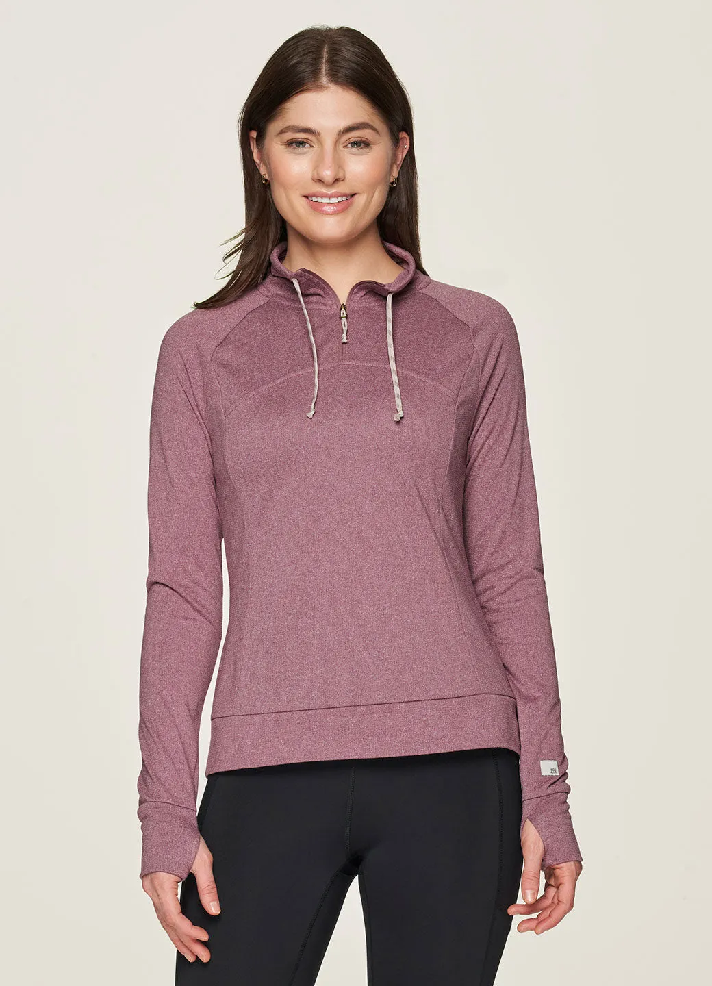 Belleayre 1/4 Zip Thermal Pullover Top sold by Avalanche