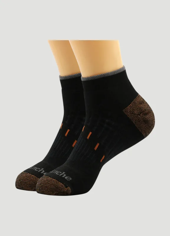 Men's Copper Infused Low Cut Socks 2-Pack sold by Avalanche