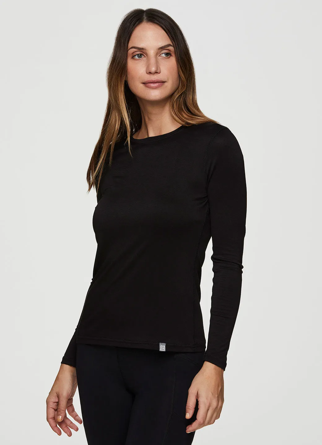 Women's Wool Blend Long Sleeve Baselayer Top sold by Avalanche