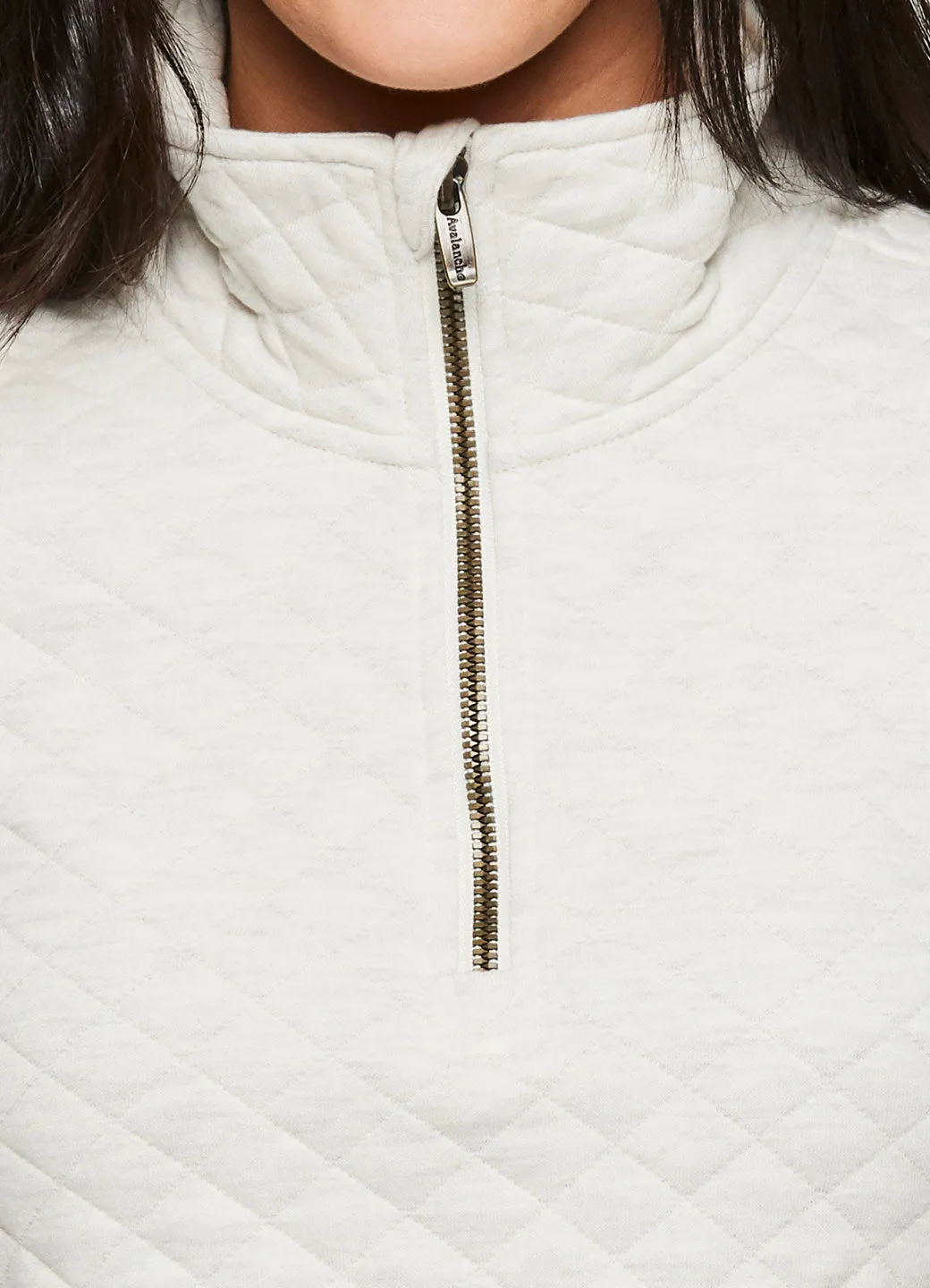 Moose Quilted 1/4 Zip Pullover sold by Avalanche product image thumbnail 4