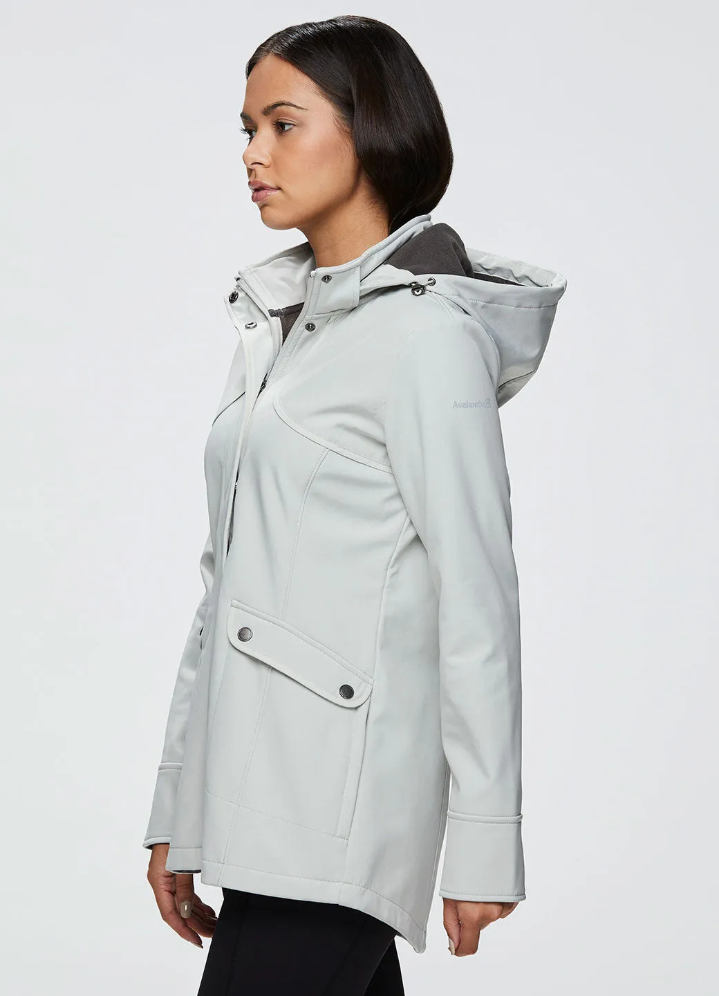 Crystal Soft Shell Fleece Lined Jacket sold by Avalanche product image thumbnail 4