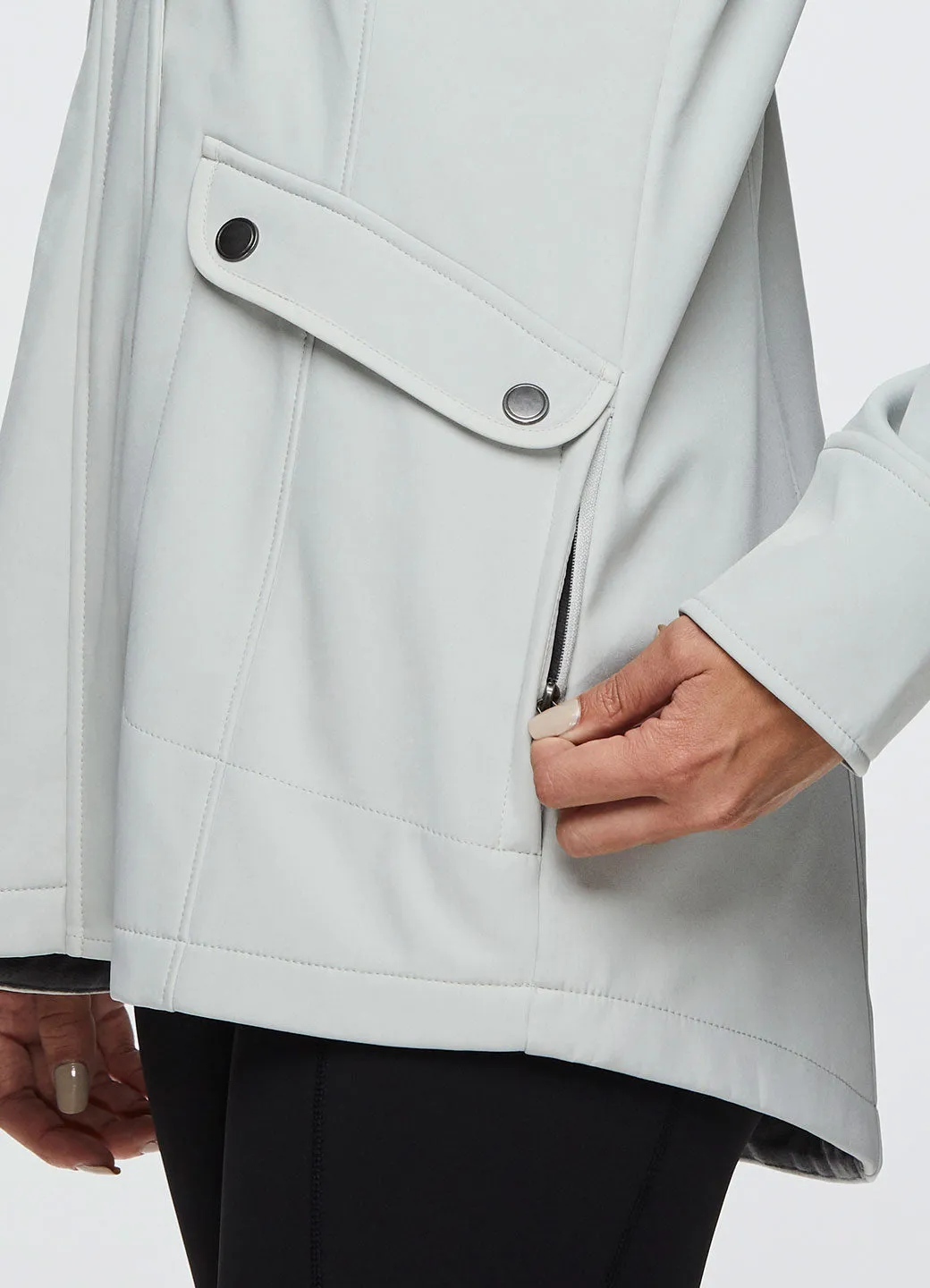 Crystal Soft Shell Fleece Lined Jacket sold by Avalanche product image thumbnail 5